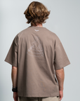 Taupe Short-Sleeve T-Shirt