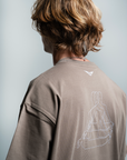 Taupe Short-Sleeve T-Shirt