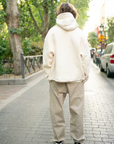 Light Gray Wide-Leg Pants