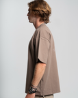 Taupe Short-Sleeve T-Shirt