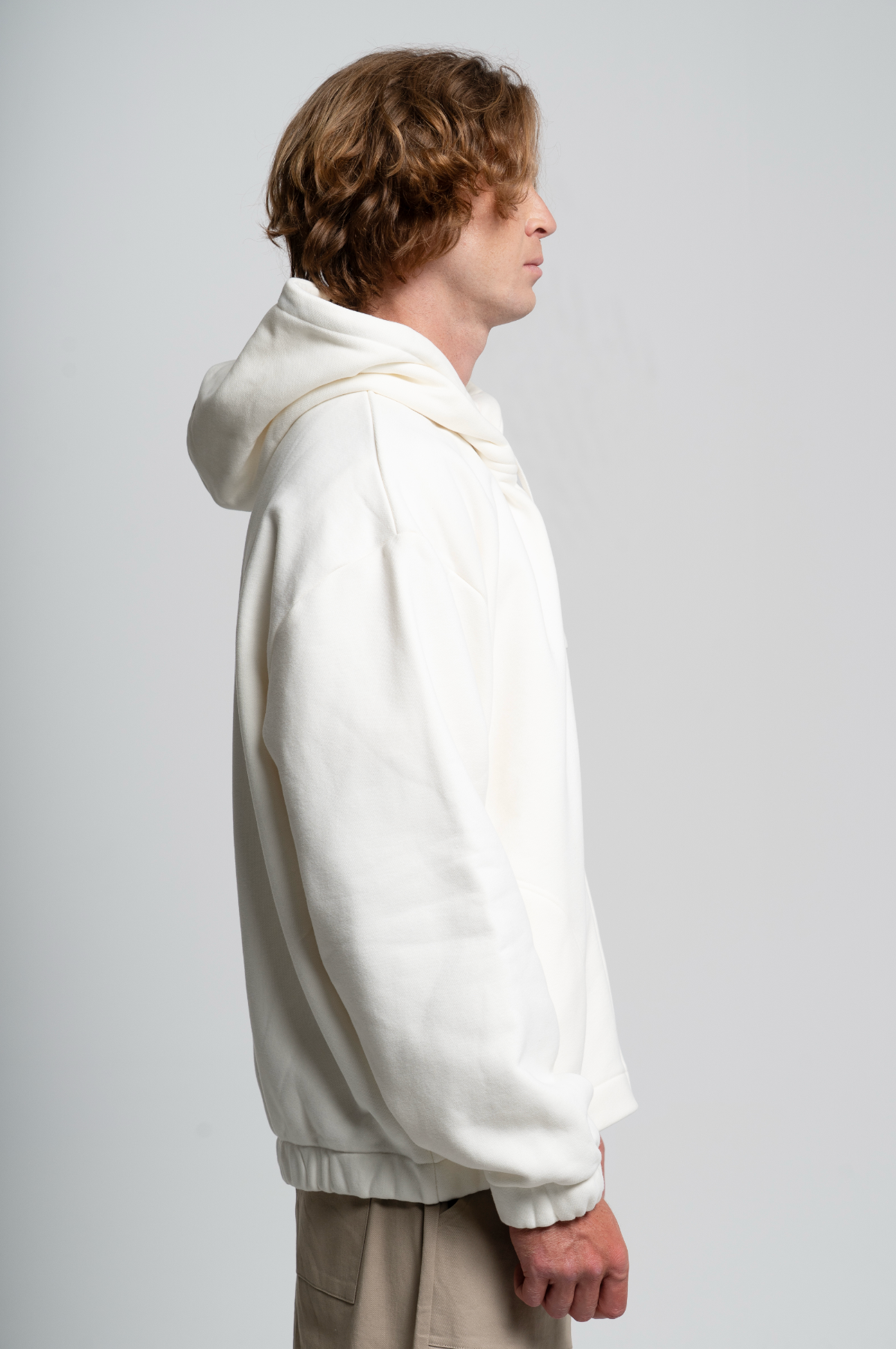 White Full-Zip Hoodie – RUBLO