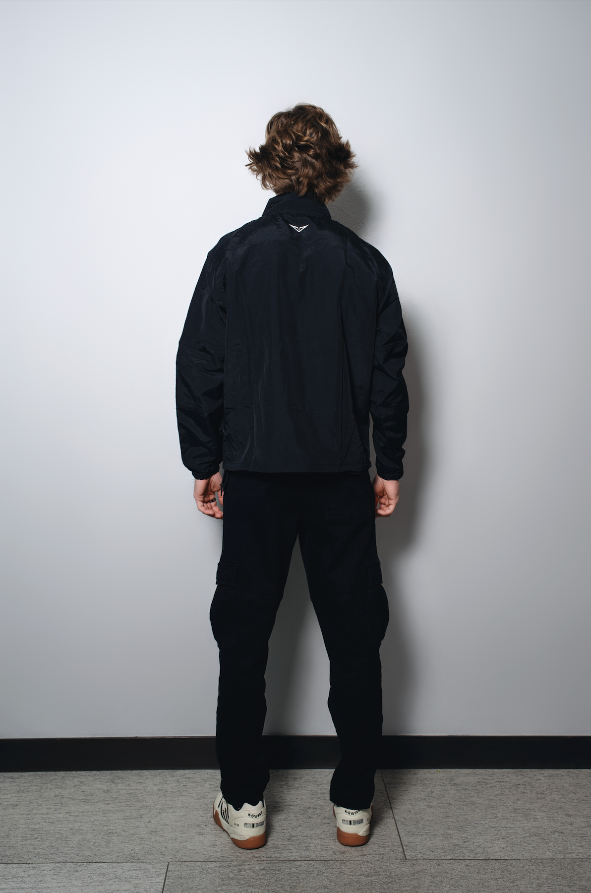 Black Casual Wind Jacket